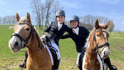 30.3.2025 Julia&Stallone und Andrea&Jonny beim Clubturnier Breitenfurt; 30.3.2025