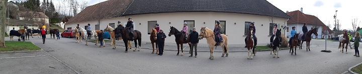 Stephani-Ritt & Pferdeweihe Gallbrunn, 26.12.2019